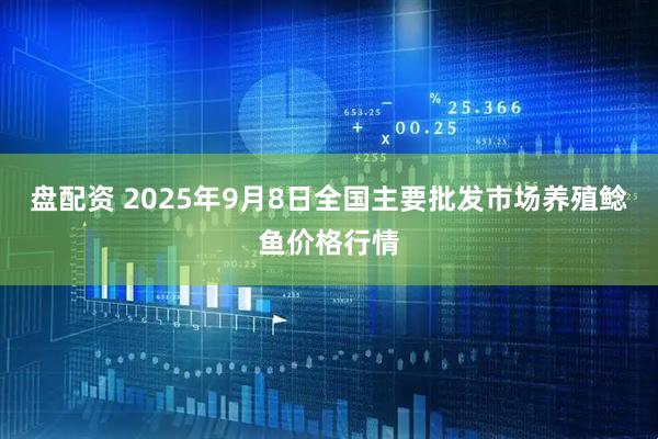 盘配资 2025年9月8日全国主要批发市场养殖鲶鱼价格行情