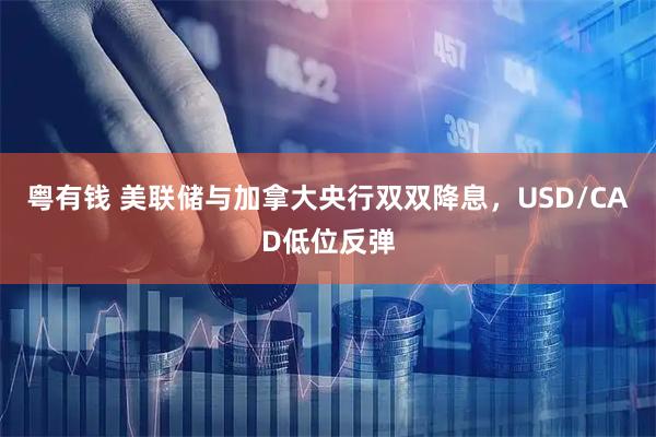 粤有钱 美联储与加拿大央行双双降息，USD/CAD低位反弹