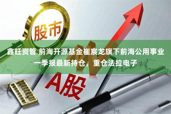 鑫旺资管 前海开源基金崔宸龙旗下前海公用事业一季报最新持仓，重仓法拉电子
