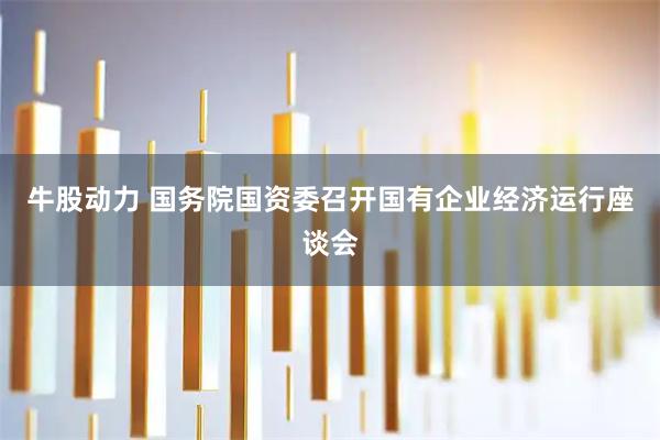 牛股动力 国务院国资委召开国有企业经济运行座谈会