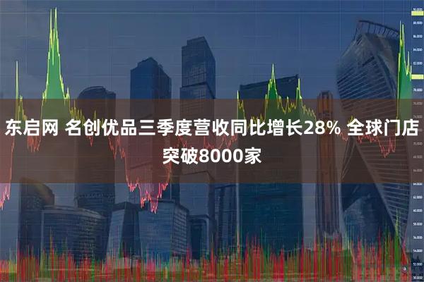 东启网 名创优品三季度营收同比增长28% 全球门店突破8000家