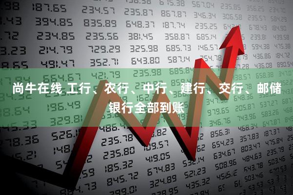 尚牛在线 工行、农行、中行、建行、交行、邮储银行全部到账