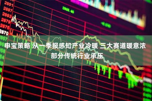 申宝策略 从一季报感知产业冷暖 三大赛道暖意浓  部分传统行业承压